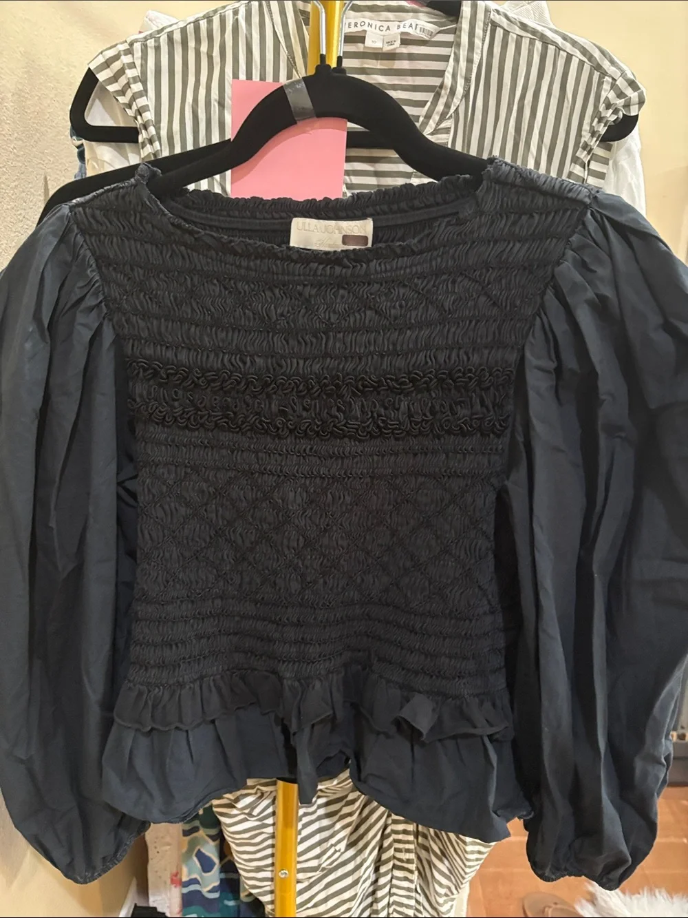 Ulla Johnson structured smocked